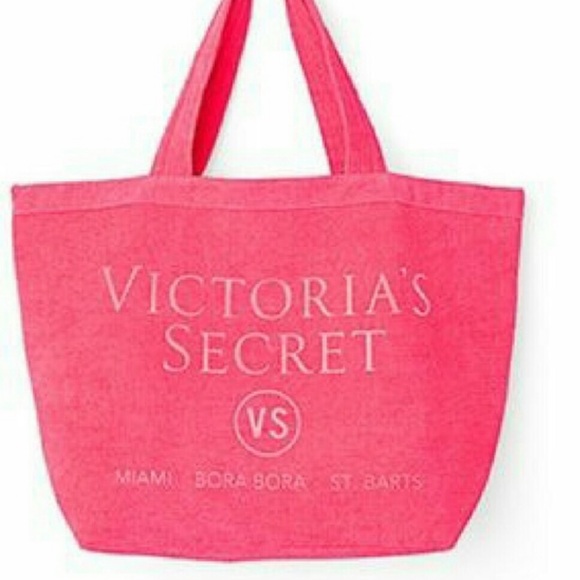 *NEW* Victoria’s Secret Terry Tote - Picture 1 of 5